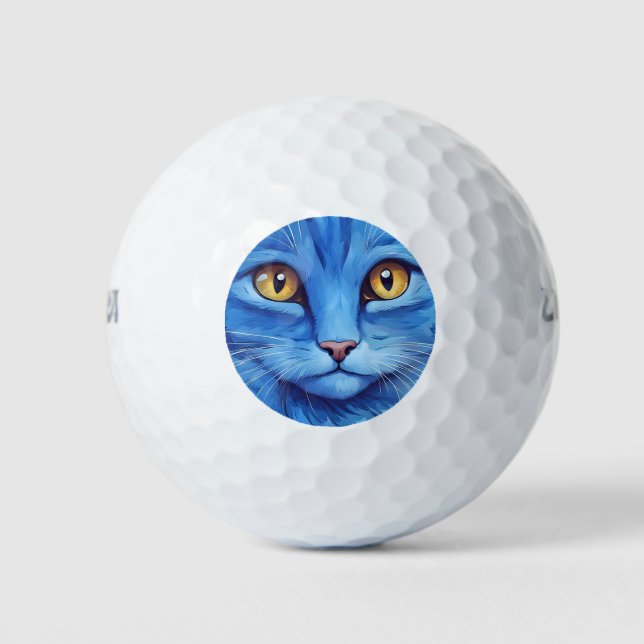 Big Blue Cat Golfball (Vorderseite)