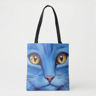 Big Blue Cat Tasche