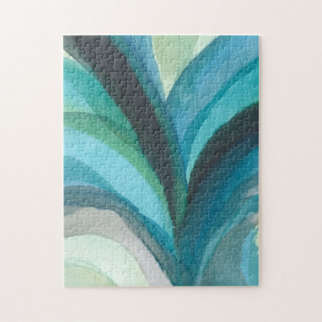 Big Blue Leaf I (Vertikal)