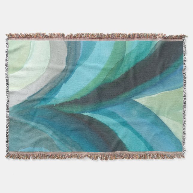 Big Blue Leaf I Decke (Vorderseite)