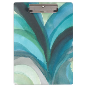 Big Blue Leaf I Klemmbrett