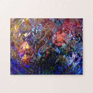 Big Blue Mystery Jigsaw Puzzle