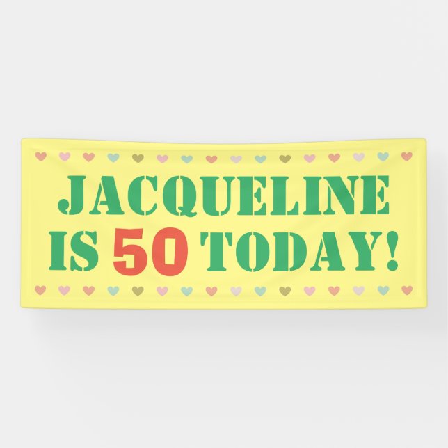 Big Bold Geburtstag Banner (Horizontal)