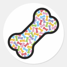 Big Bone Runder Aufkleber