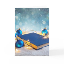 Big Book and Holiday Lights