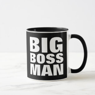 BIG BOSS MAN, Funny coffee mugs Tasse