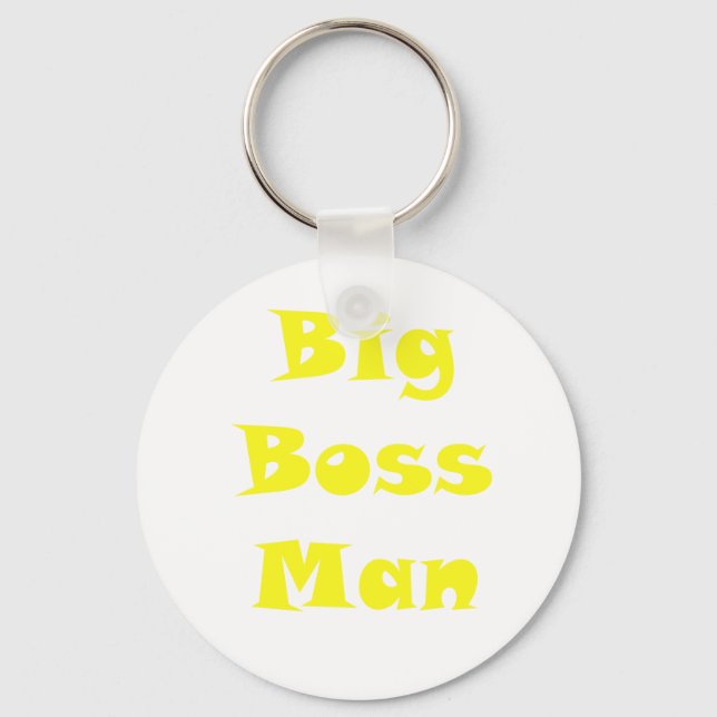 Big Boss Man Schlüsselanhänger (Vorderseite)