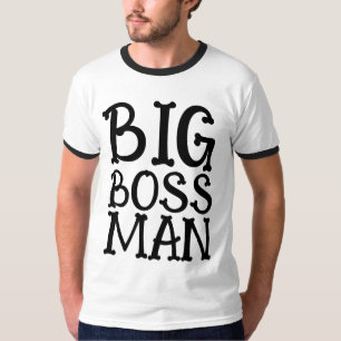 BIG BOSS MAN T-shirts ringer - Chemise
