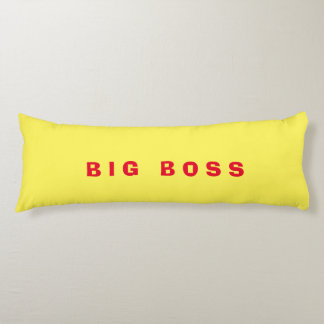 BIG BOSS PILLOW FÜR FANS SEITENSCHLÄFERKISSEN