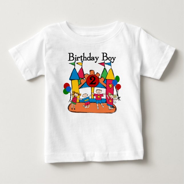 Big Bounce Boy 2nd Birthday Tshirts et cadeaux (Devant)