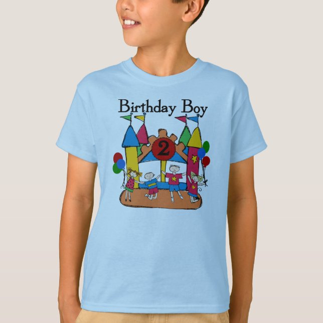 Big Bounce Boy 2nd Birthday Tshirts et cadeaux (Devant)