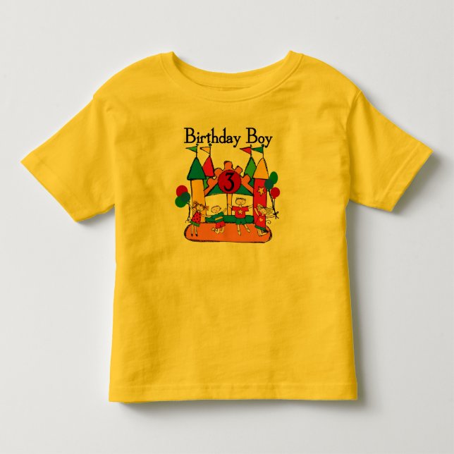 Big Bounce Boy 3e anniversaire T-shirts et cadeaux (Devant)