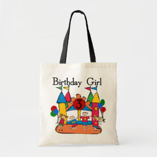 Big Bounce Girl 3. Geburtstag Tshirts und Geschenk Tragetasche