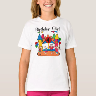 Big Bounce Girl 4th Birthday T-shirts et cadeaux
