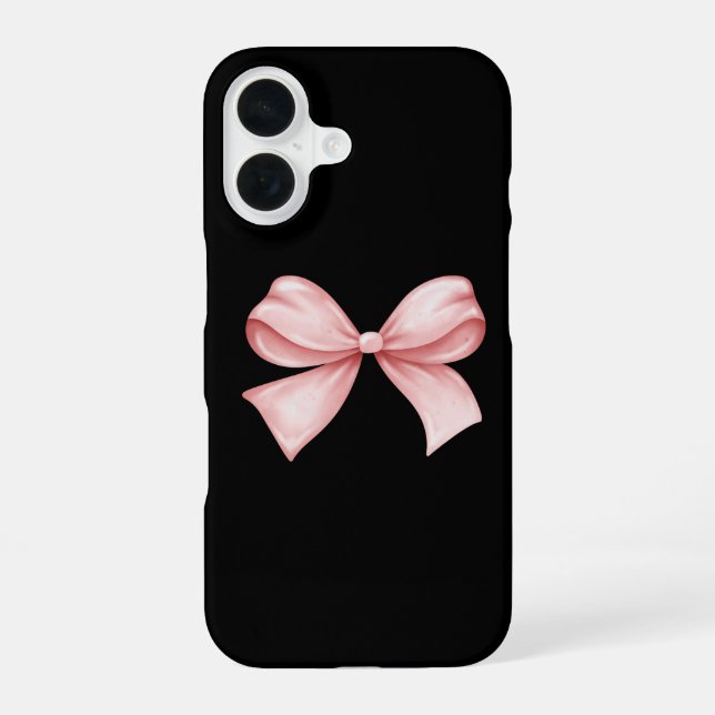 Big Bow Phone Case iPhone 16 Hülle (Rückseite)