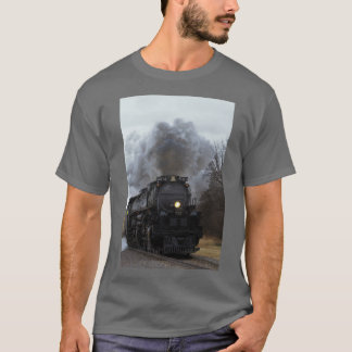 Big Boy 4014 Rauch und Dampf in Black Wolf Kansas T-Shirt