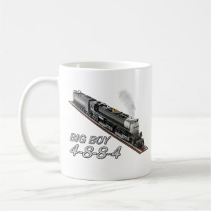 Big Boy Lokomotive-Doppelseitentasse Kaffeetasse
