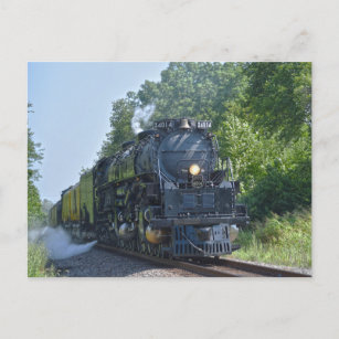 Big Boy No. 4014 Steam Locomotive Postcard Postkarte