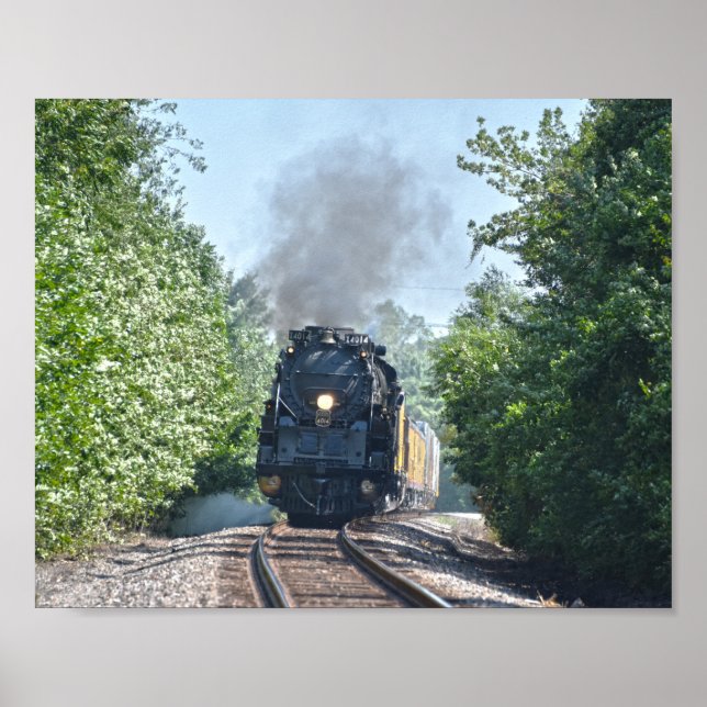 Big Boy No. 4014 Steam Locomotive Poster (Vorne)