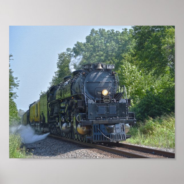 Big Boy No. 4014 Steam Locomotive Poster (Vorne)