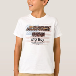 Big Boy Vintag Steam Train American Locomotive T-Shirt
