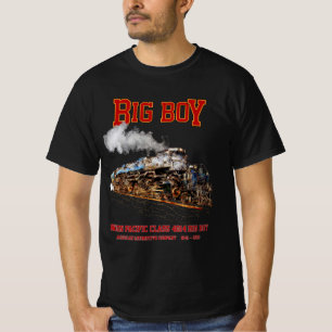 Big Boy Vintag Steam Train American Locomotive T-Shirt