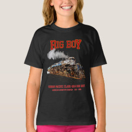 Big Boy Vintag Steam Train American Locomotive T-Shirt