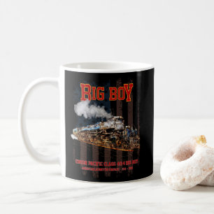 Big Boy Vintage-Dampflokomotive Amerikanische Loko Kaffeetasse