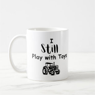 Big Boy Zitat: Ich spiele noch mit Spielzeug (Trak Kaffeetasse