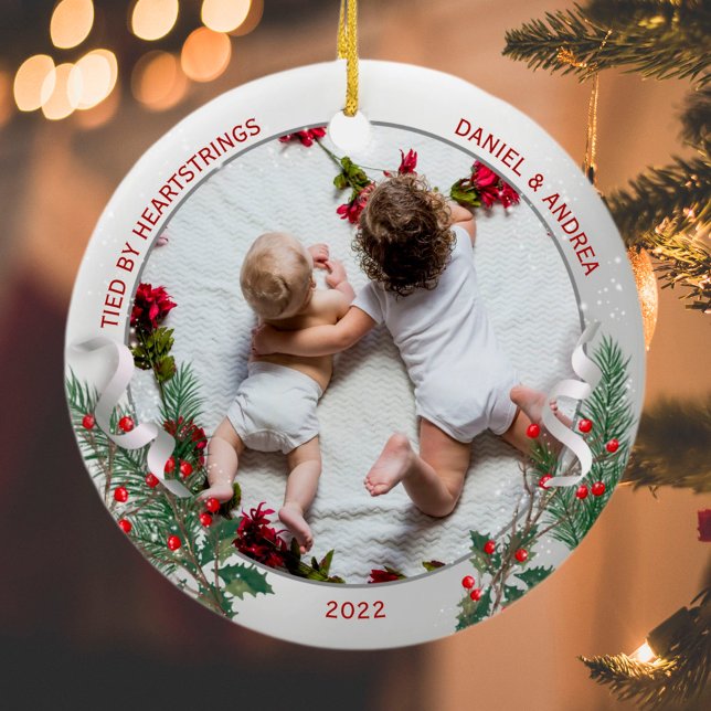 Big Bro 1. Weihnachtsklassiker Silver Pflanze Fram Keramik Ornament (Von Creator hochgeladen)