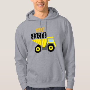 Big Bro Bau Gelber Sprungwagen Hoodie