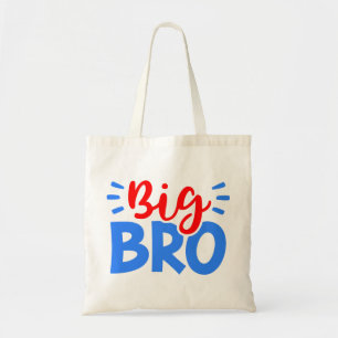 BIG BRO in Rot und Blau Tragetasche