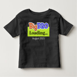 Big Bro Loading...Pregnancy Ankündigung T - Shirt