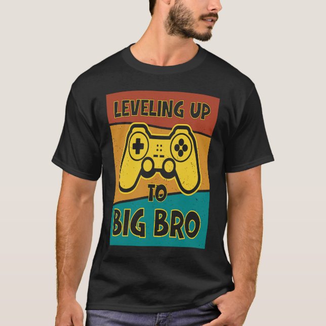 Big Bro Pregnancy Announcement Future Big Brother  T-Shirt (Vorderseite)