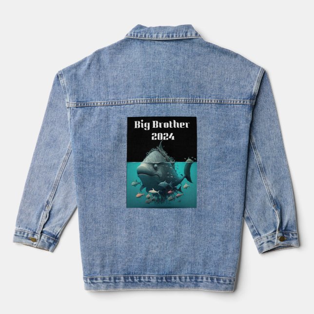 Big Brother 2024 Jeansjacke (Rückseite)