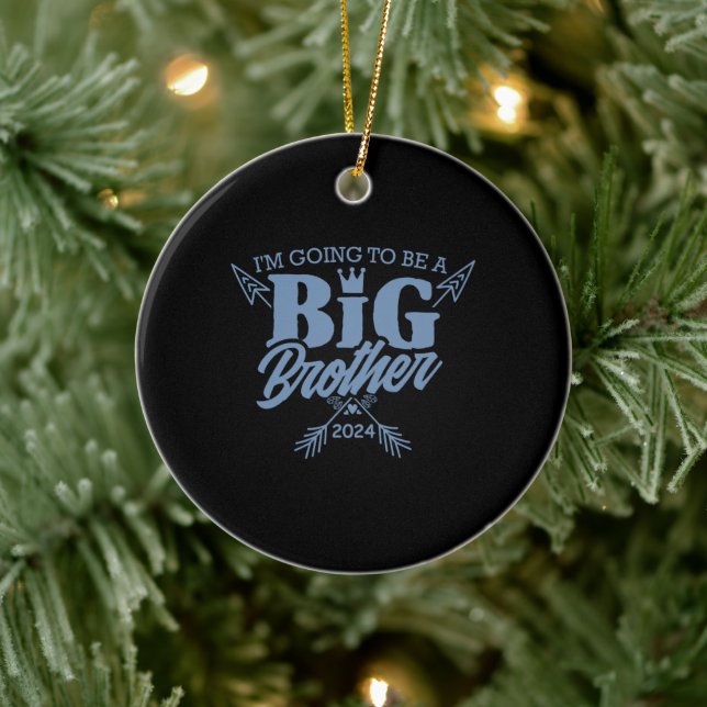 Big Brother 2024: Perfect Birth Gift! Keramik Ornament (Baum)
