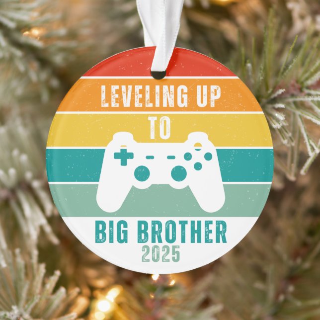 Big Brother 2025: Retro-Gamer-Aufstieg Ornament (Baum)