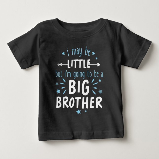 Big Brother Announcement Shirt Little Boy Cute Gif (Vorderseite)
