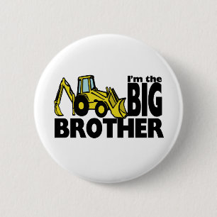 Big Brother Backhoe Button