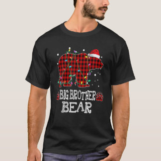 Big Brother Bear Red Buffalo Kariert Big Brother B T-Shirt