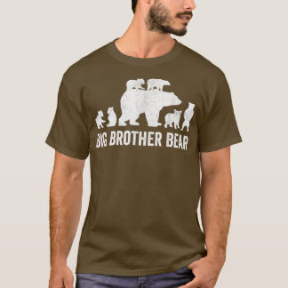 Big Brother Bear Shirts, Funny Six Cub Siblans Ol T-Shirt