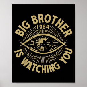 Big Brother beobachtet dich Poster