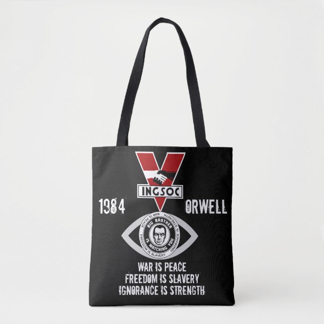 Big Brother beobachtet Tasche (Vorderseite)