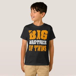 Big Brother De Twins Old Brother Gift T-Shirt