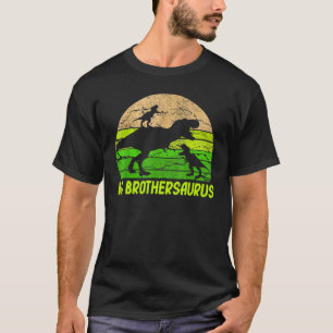 Big Brother Dinosaur Big Brothersaurus 2 Zwei Kind T-Shirt
