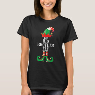 Big Brother Elf Matching Family Group Weihnachten T-Shirt