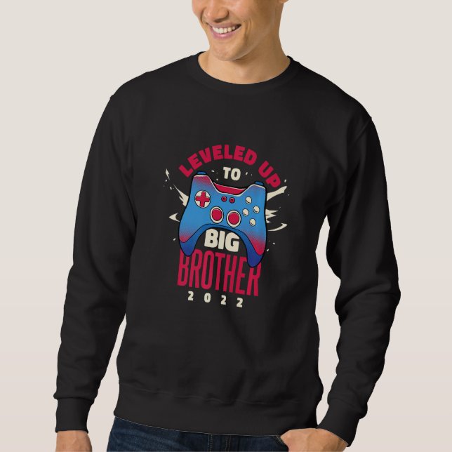 Big Brother Gaming Best Brother Gamer Gaming Video Sweatshirt (Vorderseite)