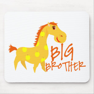Big Brother Giraffe Mousepad