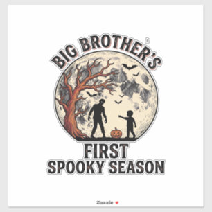Big Brother Halloween Erste Gruselige Saison Vinta Aufkleber