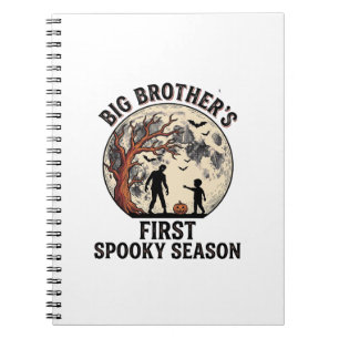 Big Brother Halloween Erste Gruselige Saison Vinta Notizblock